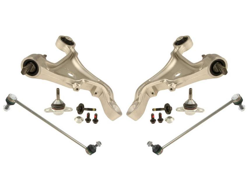 Volvo Suspension Control Arm Kit - Front (6 Pieces) 36051003 - Lemfoerder 3089770KIT